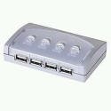 SANWA SUPPLY USB-HUBSW41 �ؑ֊�tUSB�n�u(4�|�[�g)