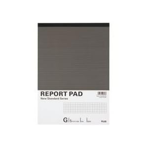 【クリックでお店のこの商品のページへ】プラス レポートパッド A4 G罫 50枚 RE-250G 76836