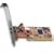 �Z���`�����[ �|�[�g�𑝂₵�^�C IEEE1394a x3 PCI�ڑ��J�[�h CIF-FW4P3