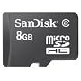 SanDisk microSDHC 8GB Class2 �ȈՃp�b�P�[�W