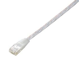 ELECOM Gigabit�X�[�p�[�t���b�gLAN�P�[�u��(�X�m�[)