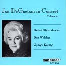 Jan De Gaetani in Concert, Vol. 3