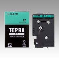 【クリックで詳細表示】KING JIM テープカートリッジ カラーラベル TC9G