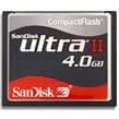 SanDisk UltraII CF 4GB �R���p�N�g�t���b�V�� SDCFH-4096-903