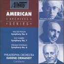 Piston: Symphony No4; Schuman: Symphony No6