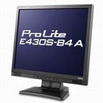 iiyama 17�C���`�t���f�B�X�v���C(�u���b�N) PLE430S-B4SA