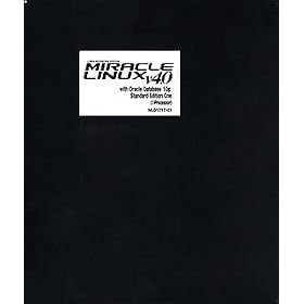 MIRACLE LINUX V4.0 with Oracle Database 10g Standard Edition One (1Processor)