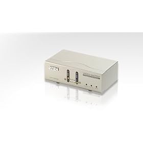 【クリックで詳細表示】ハイパーツールズ ATEN 2入力2出力VGA・音声マトリクススイッチ VS-0202