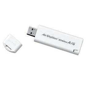 BUFFALO USB2.0�p �����q�@ AirStation 11a/g/b W56�Ή� KEY�^ WLI-UC-AG