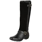 Naturalizer Women's Jadis Boot,Black Suede,7.5 WW US