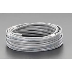 【クリックでお店のこの商品のページへ】125V/12A[50m]ビニールキャプタイヤコード[灰]
