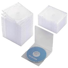 ELECOM �X����CD/DVD�P�[�X CCD-017LCR