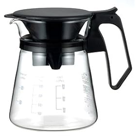 iwaki �p�C���b�N�X NEW�R�[�q�[�n�E�X 600ml 8685-BK