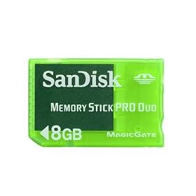 SANDISK �Q�[�~���O PRO Duo 8GB �������[�X�e�B�b�N SDMSG-8192-P36