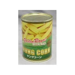 【クリックで詳細表示】【中華食材】ヤングコーン Mサイズ 3号缶★★★