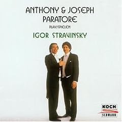 Anthony & Joseph Paratore Play Igor Stravinsky