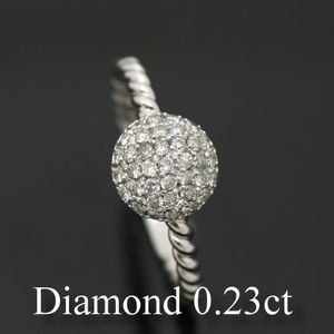 【クリックで詳細表示】[ココカル]cococaru ダイヤモンド プラチナ リング Pt900 指輪 22号 天然 ダイヤ 日本製： ジュエリー通販