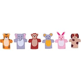 �����V���[�Y A�Z�b�g   Animal Hand Puppets A