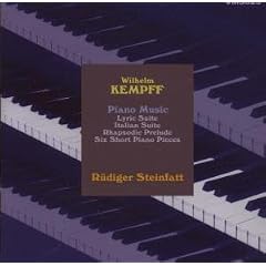 Kempff: Suites/6 Short Pieces