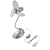 ELECOM USB��@ �n�C�p���[&�É��݌vON/OFF�X�C�b�`����t FAN-U16SV