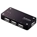 ELECOM 4�|�[�gUSB2.0�n�u U2H-H4SBK