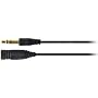 audio-technica �w�b�h�z�������R�[�h �X�g���[�g0.5m AT3A45ST/0.5 BK