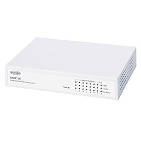 corega CG-SW08TXR 8P 100/10M�X�C�b�`���OHUB+�d��RoHS