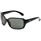 Ray-Ban Women's 4068P Oversized Wrap Sunglasses