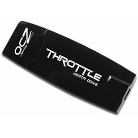 OCZ Throttle eSATA Flash Drive 16GB eSATA&USB �h���C�u�E�u���X�^�[�p�b�P�[�W�E2�N�ۏ� OCZESATATHR16G