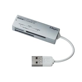 ���A�X SD&�}�C�N��SD�p�J�[�h���[�_�[/���C�^�[ �V���o�[ CRW-SD43SL