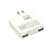 FILCO ���o�C���N�[���U�[�c�C���u���b�NUSB�|�[�g�~2��(5V 2A) iPod,iPhone,PSP,DS,DSLite,DSi�Ή�USB���o�C��AC�A�_�v�^(�C�O�Ή�) �z���C�g PLS52USBW
