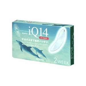 【クリックで詳細表示】ロート i.Q.14トーリック(6枚入り) BC8.7 CYL-0.75 AX20° 2週間乱視用コンタクト