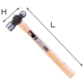 【クリックで詳細表示】OH 片手ハンマー HK-05 1/2P