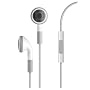 Apple Earphones with Remote and Mic MB770G/A