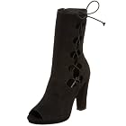 Daniblack Women's Raz Open Toe Boot