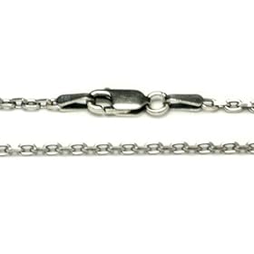 【クリックで詳細表示】925Lounge シルバー925・燻し加工 2面カットあずきチェーンネックレス 太さ2.0mm60cm 【oxcl0602c60】