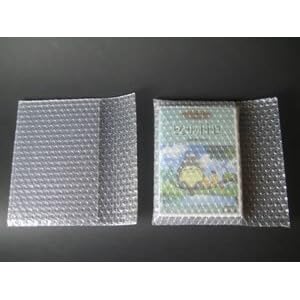 【クリックで詳細表示】プチプチ袋(エアキャップ袋) DVDソフト入れ d37L(三層品) 【100枚】 DVD