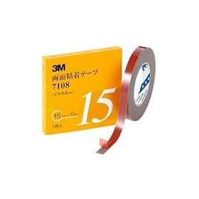 【クリックでお店のこの商品のページへ】3M 7108 両面粘着テープ 12mm×10m 1巻入