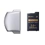 �o�b�e���[�p�b�N(2200mAh) PSP-2000/3000�V���[�Y�p�o�b�e���[�J�o�[(�~�X�e�B�b�N�E�V���o�[)�t��