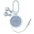 SONY �C���[���V�[�o�[ �z���C�g MDR-KE30LW W