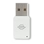 PLANEX �h���N�G�������n����Wi-Fi�ʐM����Ȃ炱��!  150Mbps ����LAN ���^USB�A�_�v�^ (WPS�{�^��) GW-USMicroN