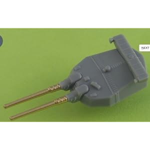 【クリックで詳細表示】Amazon.co.jp ｜ 1/700日本海軍艦艇用36cm砲砲身8本セット ｜ おもちゃ 通販