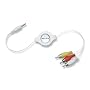 Belkin Retractable TV cable for iPod F3X1923-05-BLK