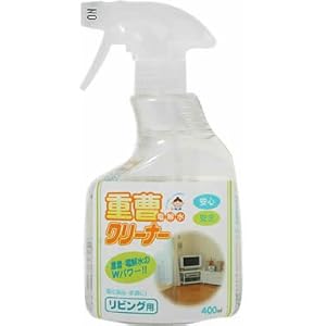 【クリックで詳細表示】重曹電解水クリーナースプレー リビング用 本体 400ml