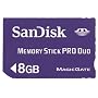 Sandisk SDMSPD-8192 Memory Stick PRO Duo 8GB