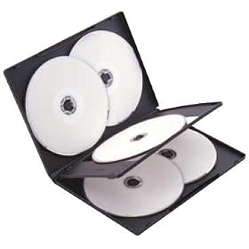 ���A�X DVD�P�[�X 6�����[ x 3�Z�b�g �u���b�N DVD-A008-3BK