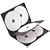 ���A�X DVD�P�[�X 6�����[ x 3�Z�b�g �u���b�N DVD-A008-3BK