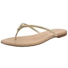 Martinez Valero Isabel Jeweled Thong Flat Sandal