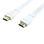 PLANEX �n�C�X�s�[�hHDMI�t���b�g�P�[�u��2m(�z���C�g) PL-HDMI02FW