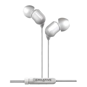 Creative �C���i�[�C���[�^�C���z�� Aurvana In-Ear �z���C�g���f�� EP-AURVN-WH